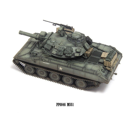 1/72 PP0046 US Sheridan M551 Tank Finished Model Refined Aging+Package