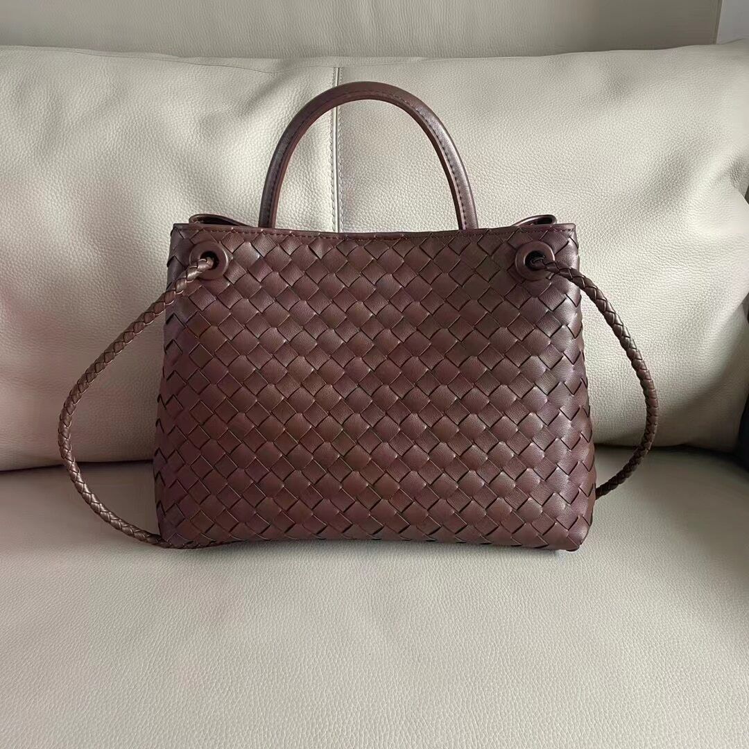 Rope Buckle Braided Tote Bag One Shoulder Portable Cross-body Women's Bag