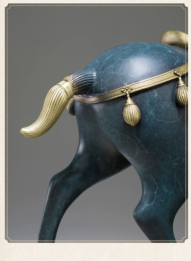 Copper Horse to Success All Copper Crafts Horse Pendulum