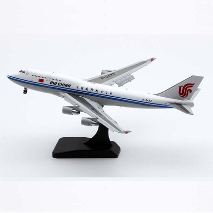 JC WINGS Air China For Boeing B747-400 B-2472 Flaps Down 1/400 Aircraft Model