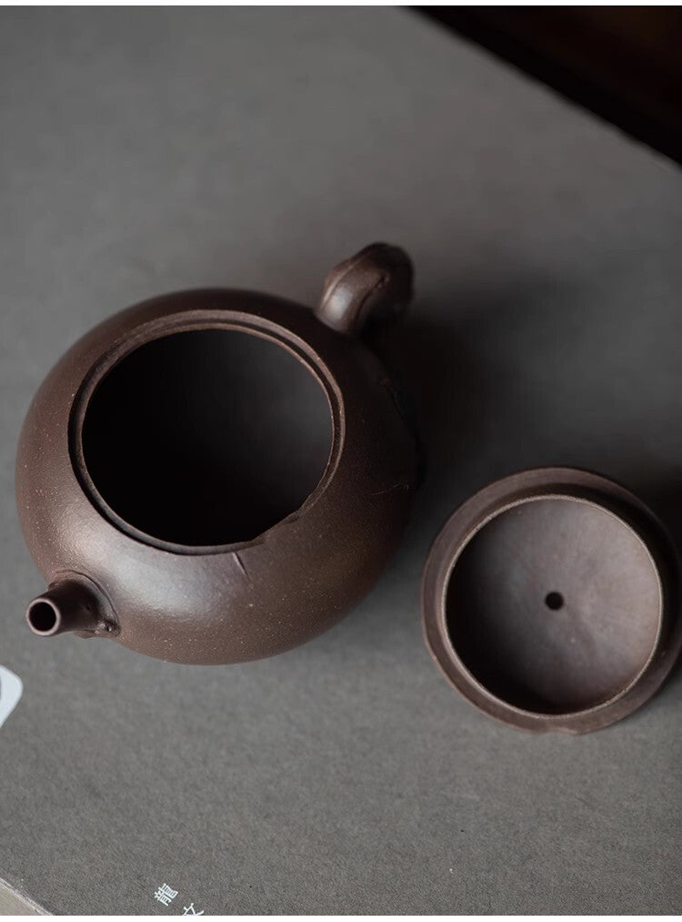 130cc chinese Yixing Handmade Zisha teapot tianqing clay liuxiang Hu Tea Pot