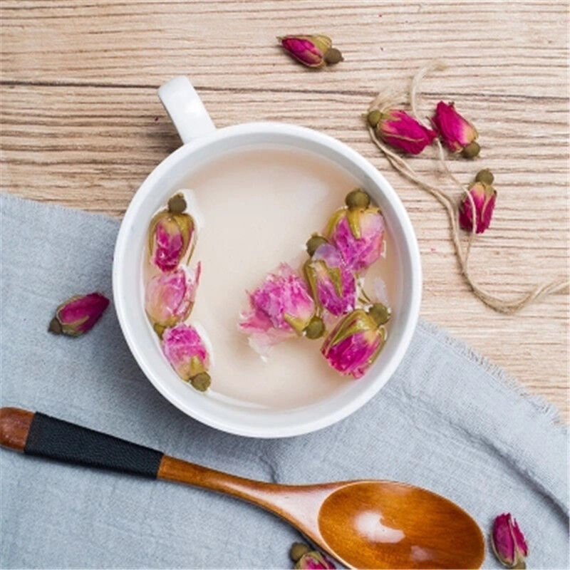 50g Organic Rose Bud Fragrant Flower Tea Fragrance Dried Rose Health Care Herbal