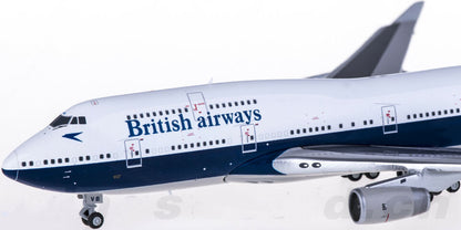 1:400 Geminijets British Airways BOEING 747-400 Passenger Airplane Diecast Model