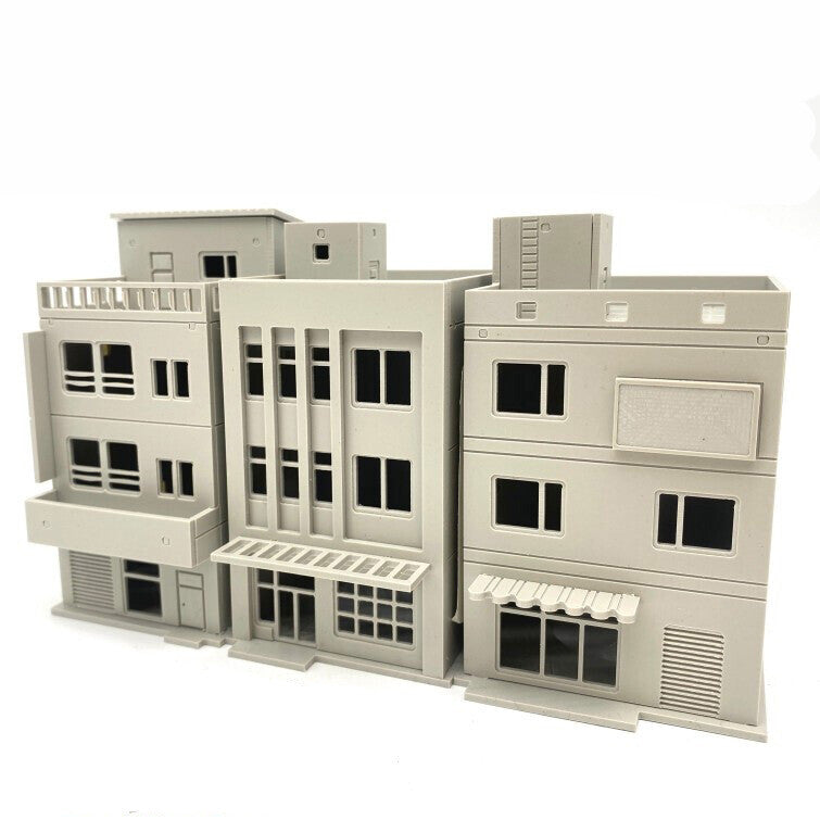 1/64 1/87 1/150 S HO Scale Buildings Train Railway Layout Model House