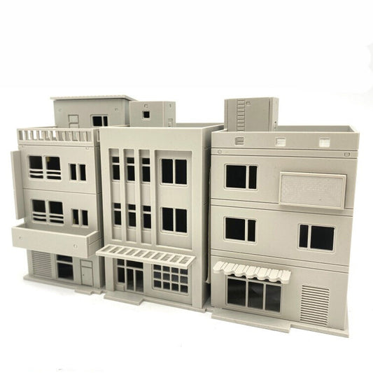 1/64 1/87 1/150 S HO Scale Buildings Train Railway Layout Model House