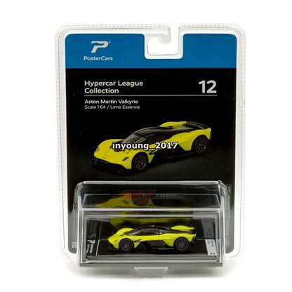 1/64 Aston Martin Valkyrie Model Toy Car Diecast Toy Vehicle Boys Toys Yellow