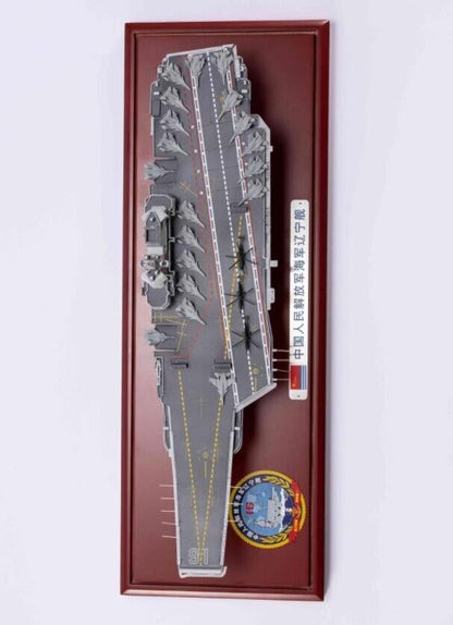 1:700 51CM Aircraft Carrier LIAONING #16 Warship Diecast Battle Ship Model