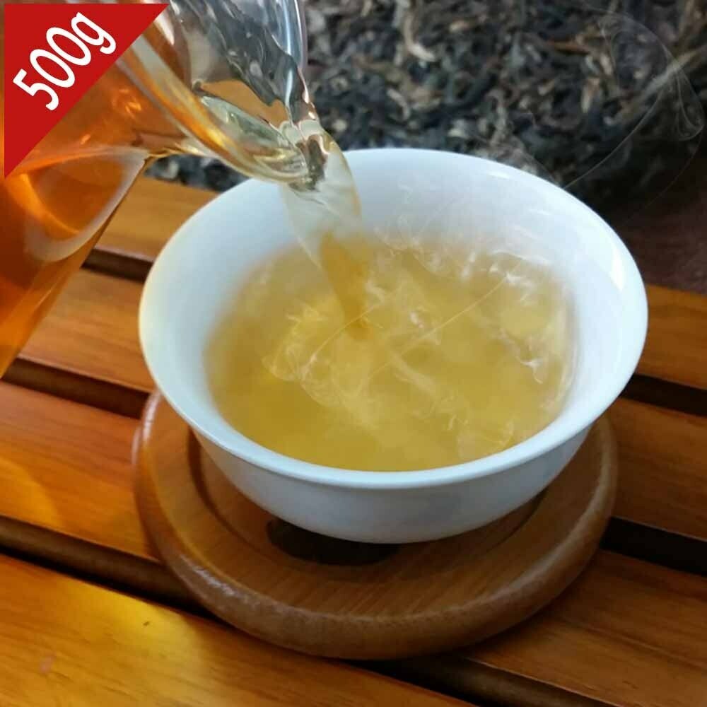 Puerh SHUANG TIAN Raw Puer 400g Xi Gui Ancient Tree Tea