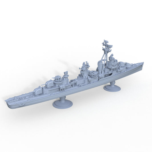 SSMODEL SSC1200729 1/1200 Military Model Kit German Z21 Destroyers Z4 1960