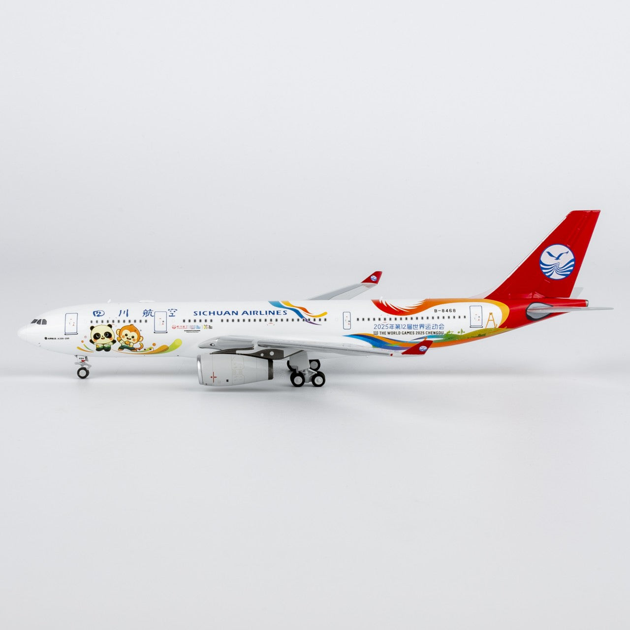 1:400 NGmodels Sichuan Airlines Airbus A330-200 Airplane Diecast Plane Model