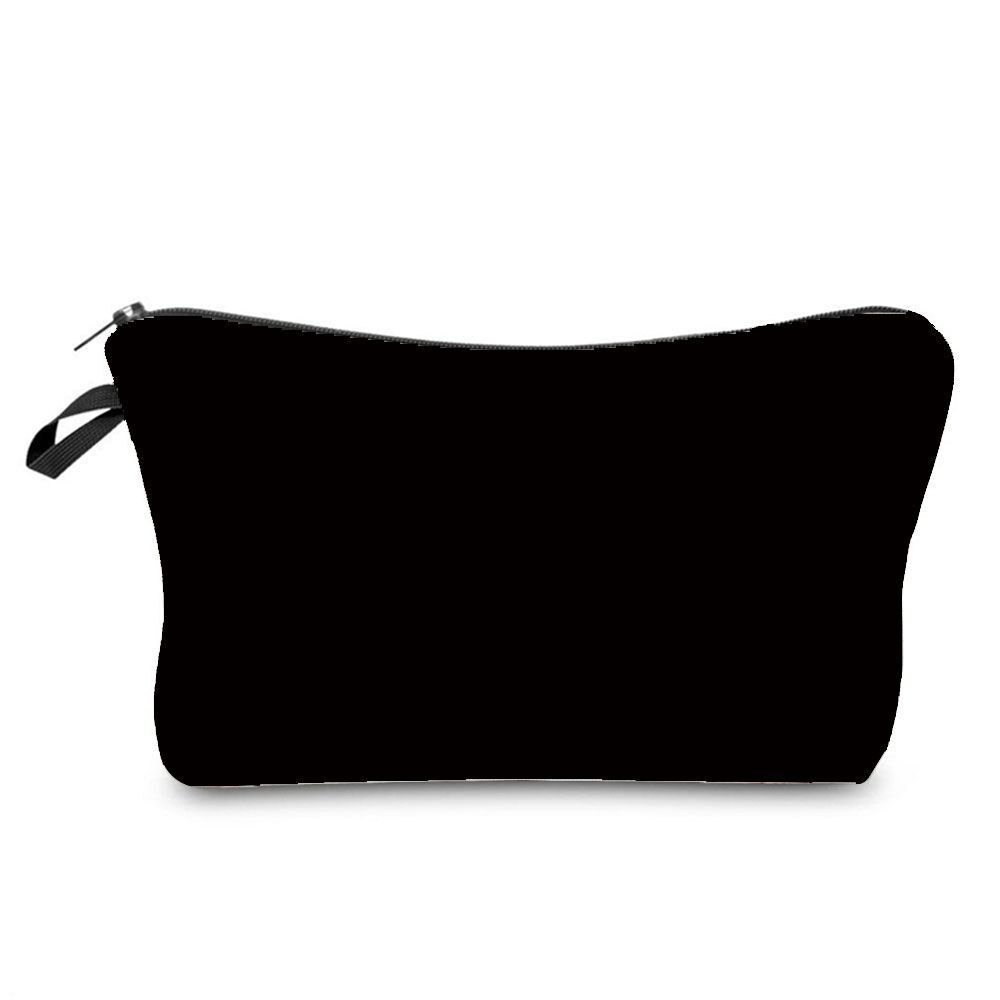 Heat Transfer Cosmetic Bags Toiletry Purse Waterproof Makeup Organizer Storage
