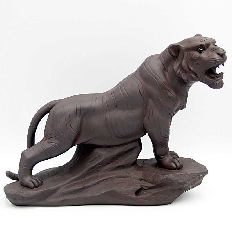 Tiger Tea Pet Home Decoration Zisha Tea Play House Warming Gift Small Statue New