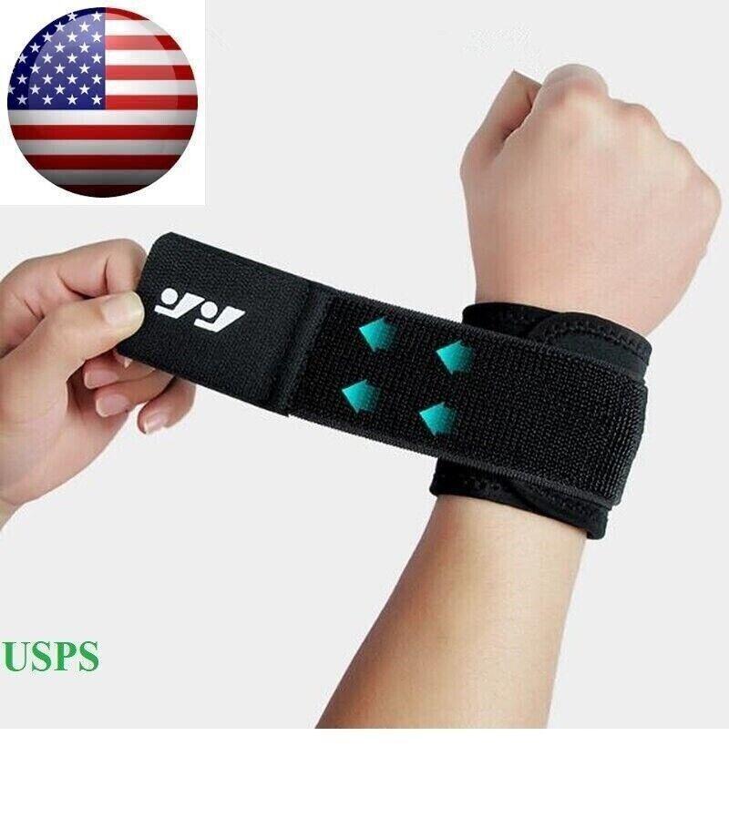 Muñequera Soporte Correa Ajustable Férula Para Túnel Carpiano Deporte Unisex Usa