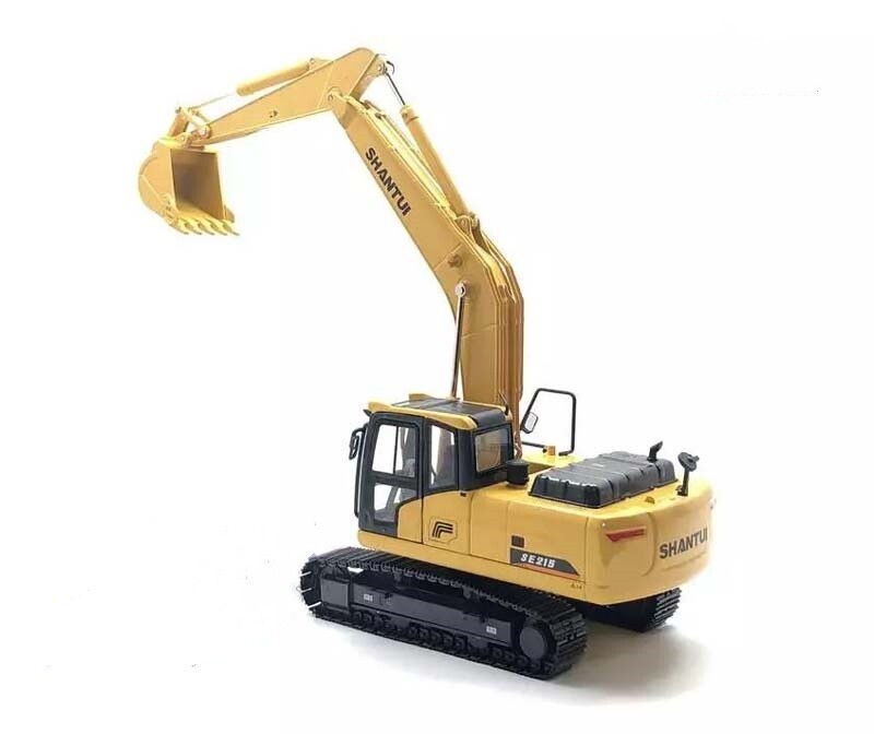 1:35 35CM SHANTUI SE215 Excavator Construction Equipment Machine Diecast Model