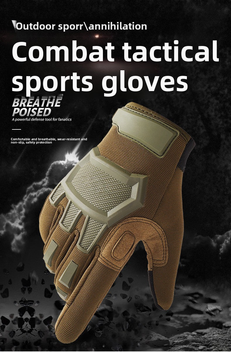 Tactical Shooting Gloves Military Men Combat Full Finger Protection Work Gloves