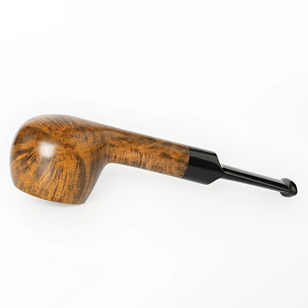 Handmade Bramble Pipe Short Warm Nose Tube Handle Pipe Holder -