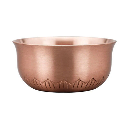Bowls Engraved Pure Copper Mini Vodka Liqueur Creative Wedding Wine Tea Cup 45ml