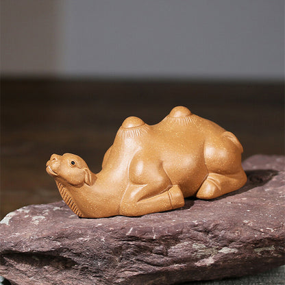 Camel Tea Pet Yixing Zisha Duan Clay Tea Play Creative Ornament Holder For Lid