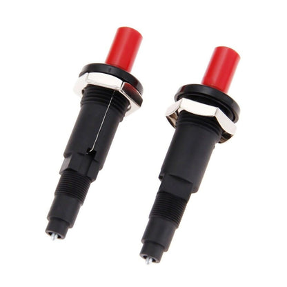 2Pcs Replacement Piezo Ceramic Ignitor Set BBQ Grill Gas Stove Ignitor Kit