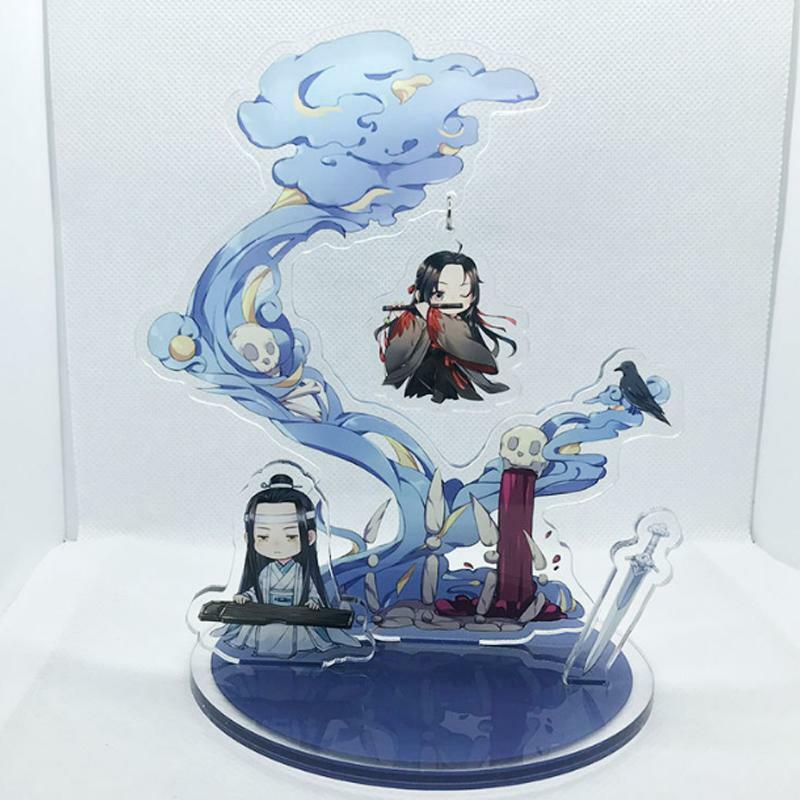 2pcs Mo Dao Zu Shi Lan WangJi Wei WuXian Acrylic Stand Figure Desktop Decor Gift