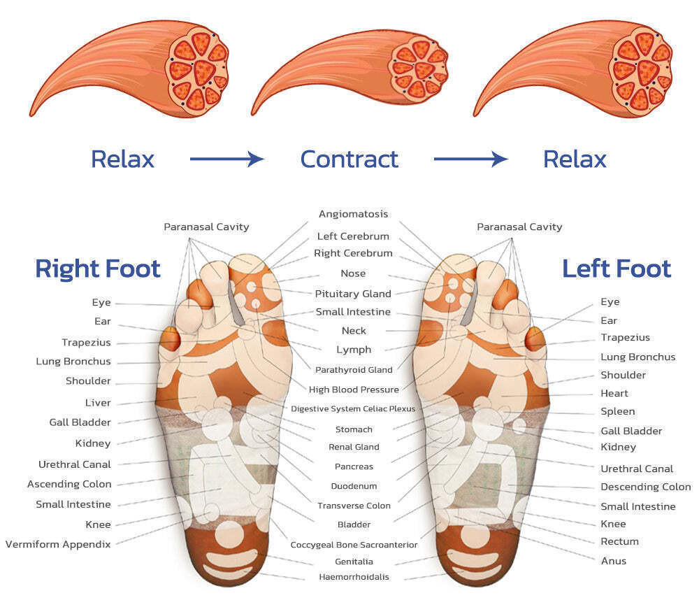 Electric EMS Foot Massager Leg Remodeling Pad Foot Muscle Stimulator Pad Inventory-