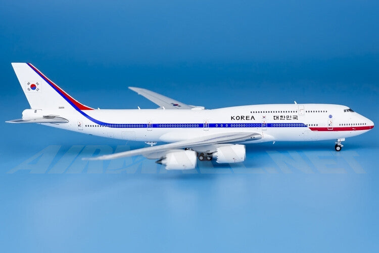 JC Wings 1/400 Korean Air Force Boeing B747-8 Presidential Plane Alloy Model