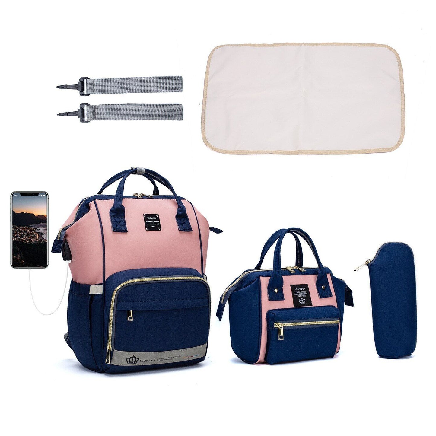 Diaper Bag Backpack Maternity Bag Baby Diaper Bags Mummy Travel Bag Stroller