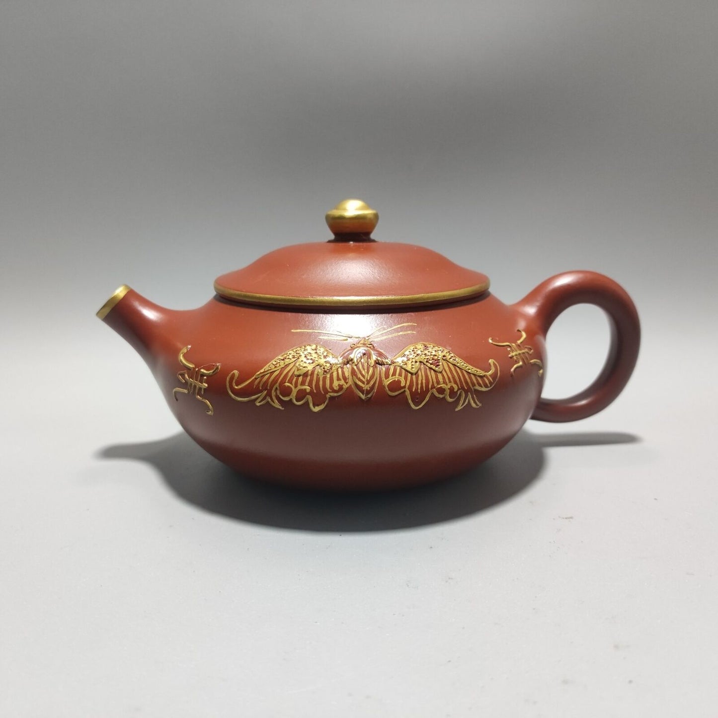 Vintage Chinese Yixing Purple Clay Teapot Zisha Ceremony Exquisite Teaware Rare