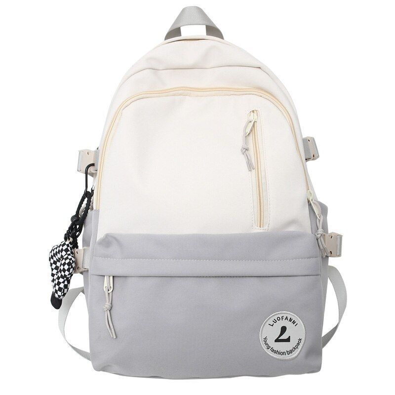 Traveling School Bag Student Backpack Nylon College Laptop Book Bags 32*20*43 CM