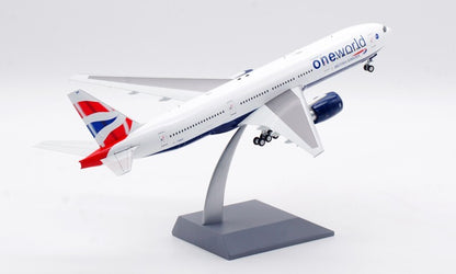 1:200 32CM ARD BRITISH AIRWAYS Oneworld BOEING 777-200 Airplane Diecast Model