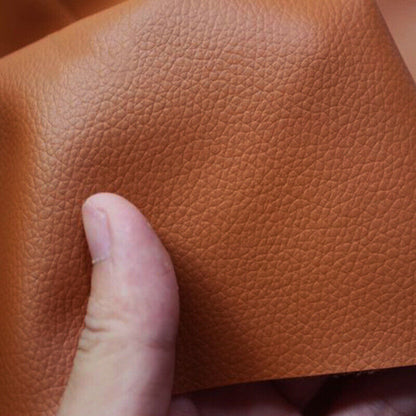 140*50cm PU Faux Leather Fabric Grain Soft Cloth Material DIY Sofa Slipcover Bag