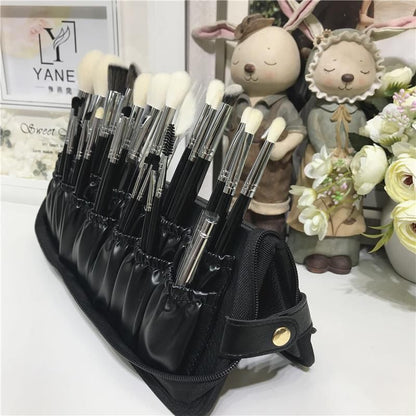Foldable Makeup Brush Bag Organizer Travel Cosmetic Case Beauty Tool Accessories