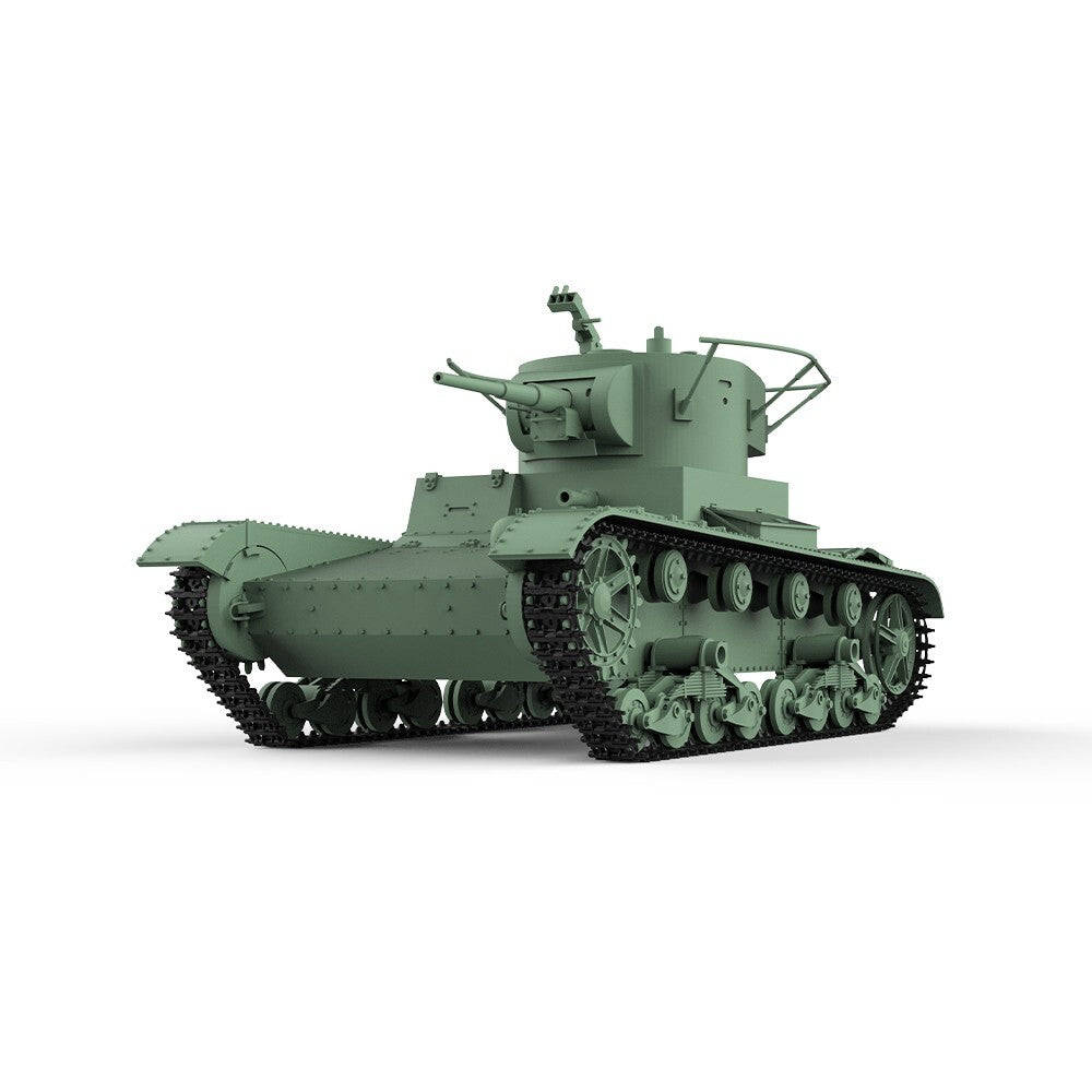 SSMODEL SS72597 1/72 25mm Military Model Kit Soviet T-26 Light Tank