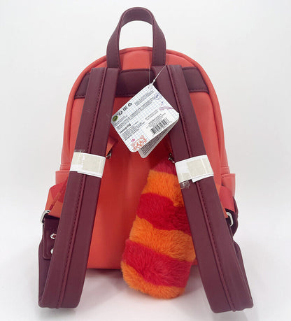Disney Collection Rare Panda Loungefly Mini Backpack Pixar Mei Turning Red Bag