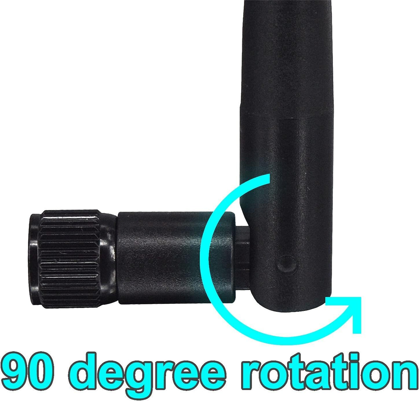 100X RP-SMA Antenna for WiFi 2.4GHz/5Ghz Wireless Router Card Male Pin wholesale