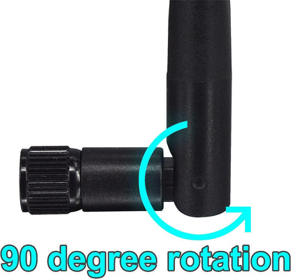 100X RP-SMA Antenna for WiFi 2.4GHz/5Ghz Wireless Router Card Male Pin wholesale