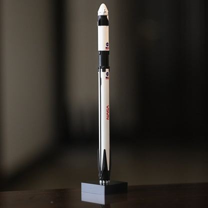 1:233 Space X Falcon 9 Crew Dragon Spacecraft Rocket Model Toy