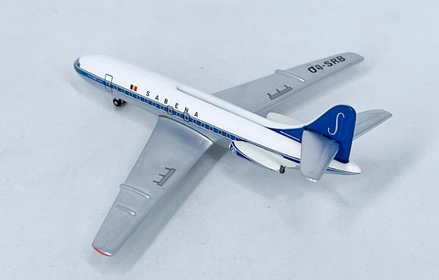 1:500 InFlight SABENA Sud SE-210 Passenger Plane Airplane Diecast Aircraft Model