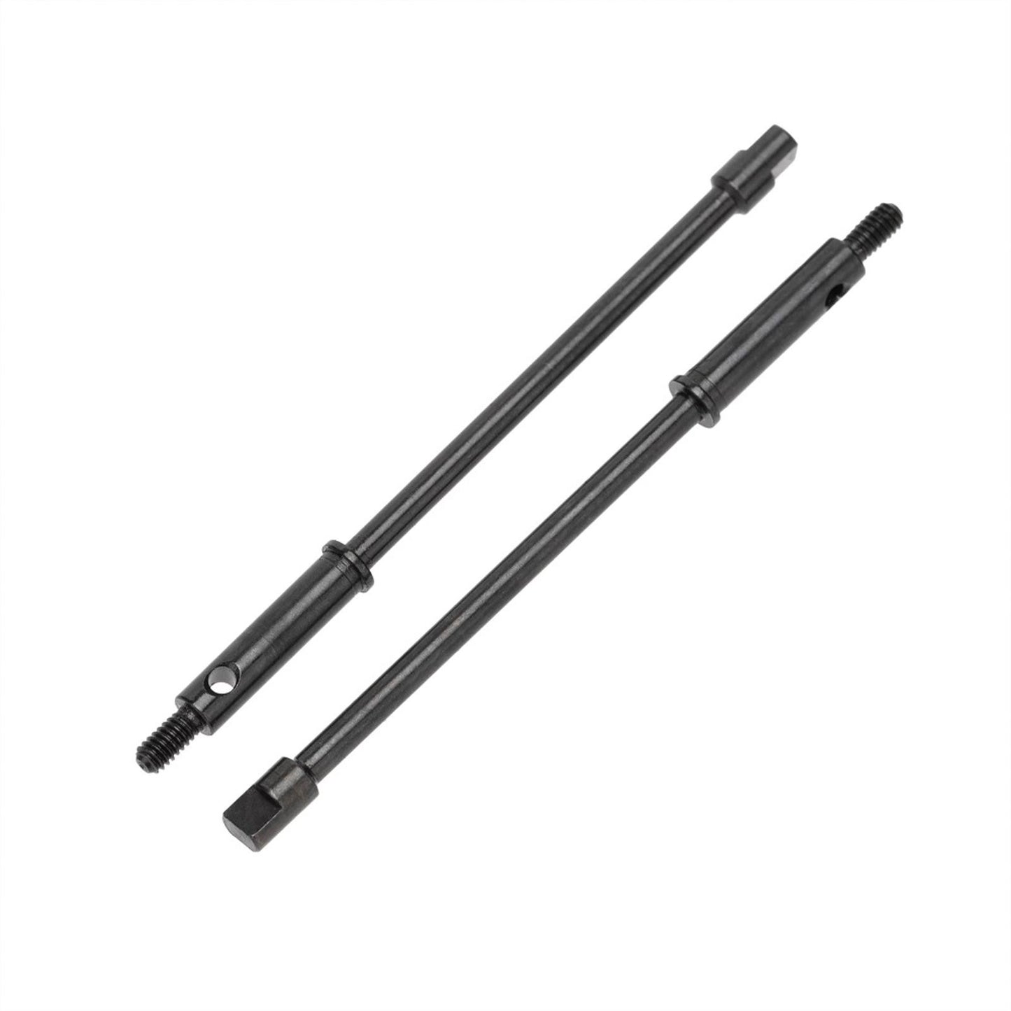 New 4mm Widen Wheel Hub Metal Wheel Axle Set For Axial SCX24 90081 RC Car Parts