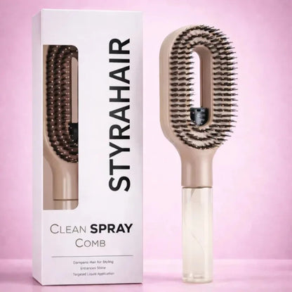 2-in-1 Detangling Spray Comb, Styling Comb, Anti-Frizz Spray Comb