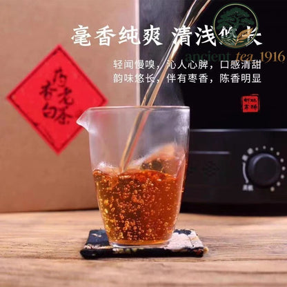 500g FuDing White Tea Shou Mei Tea Jujube fragrance Chen Xiang Old White Tea