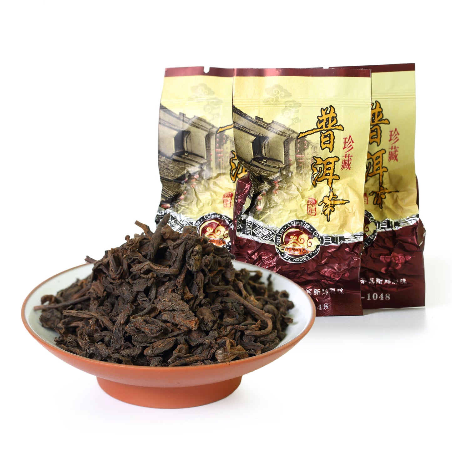GOARTEA 10Pcs*8g 2011 Premium Pu-erh Puerh Tea Yunnan Ancient Tree Ripe Tea-