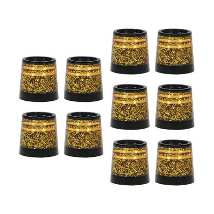 New 10 Pieces Golf Iron Ferrules High Glitter 0.370