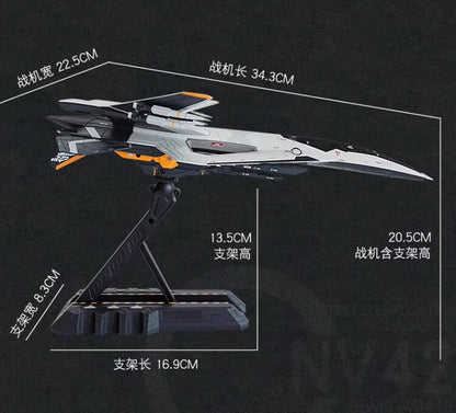 1:72 35CM KDW XUAN NV Aerospace Fighter Plane Diecast Military Aircraft Model