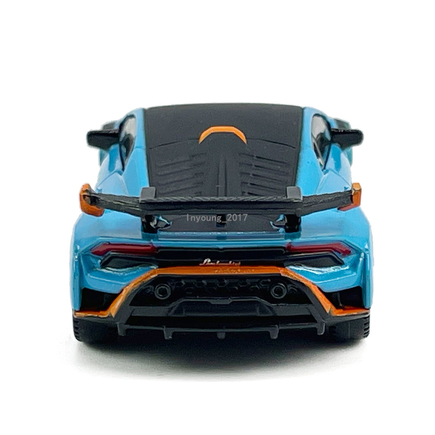 1/64 Lamborghini Huracan STO Model Car Diecast Toy Cars Toys for Boys Kids Blue