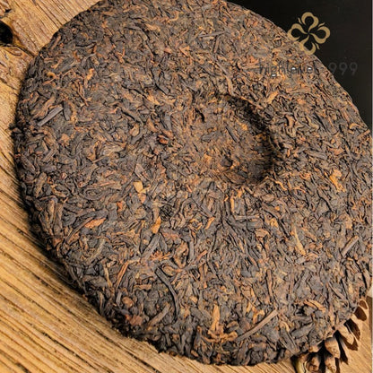 Laobanzhang Bingdao Ripe Pu'er Tea Cake 357g Seven Son Cake Yunnan Storage