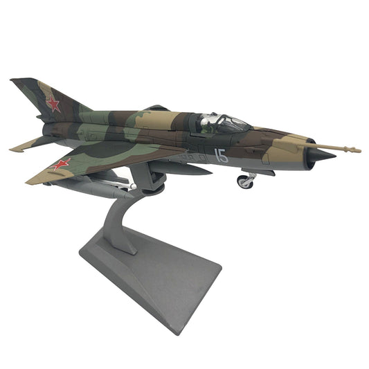 1/72 Soviet Classic Fighter Mig-21 MiG 21 Alloy Military Aircraft Plane Model
