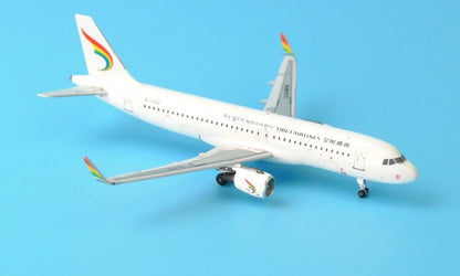 PandaModel Tibet Airlines A320/w B-1682 1/400 DIECAST Aircraft Pre-builded Model