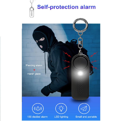 130dB Volume Personal Alarm Anti-Harassment Alarm Device For Personal Defense