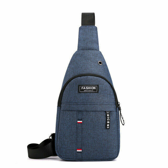 Men Shoulder Bag Crossbody Bag On Shoulder Travel Sling Bag Pack Chest Bag Male